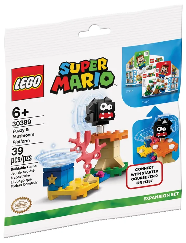 LEGO® Super Mario™ Fuzzy & Mushroom Platform Expansion Set