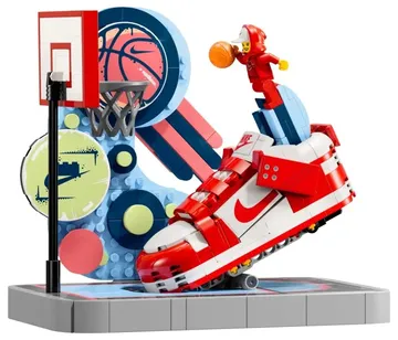 LEGO Nike Dunk Trickshot