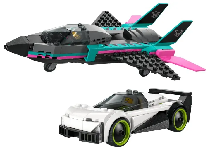 LEGO Jet vs. Car