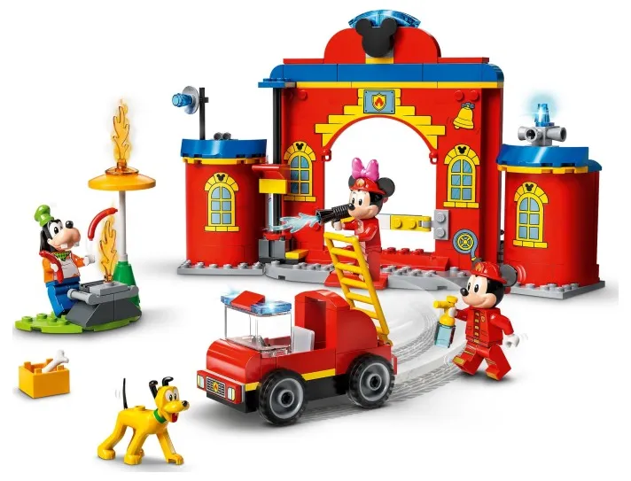 LEGO 10776 Mickey and Friends Fire Truck and Station