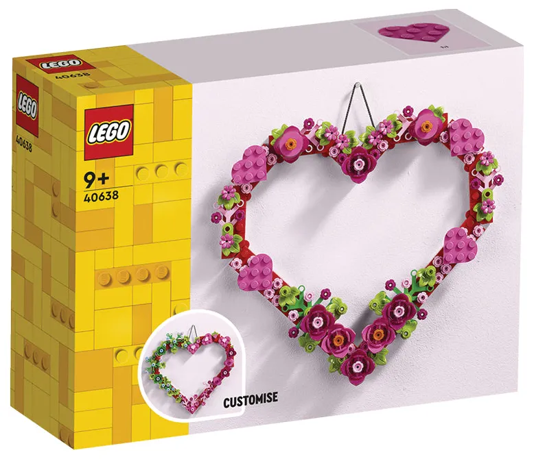 LEGO® Heart Ornament