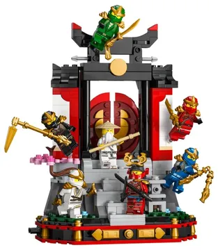 LEGO Ninja Character Display 15th Anniversary