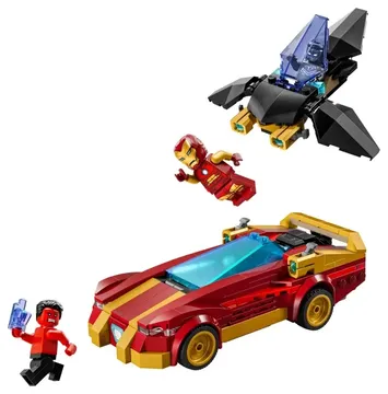 LEGO 76310 Iron Man Car & Black Panther vs. Red Hulk - Marvel Super Heroes