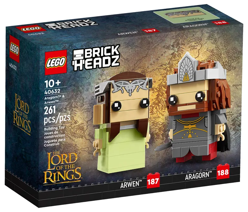 LEGO® BrickHeadz™ Aragorn™ & Arwen™