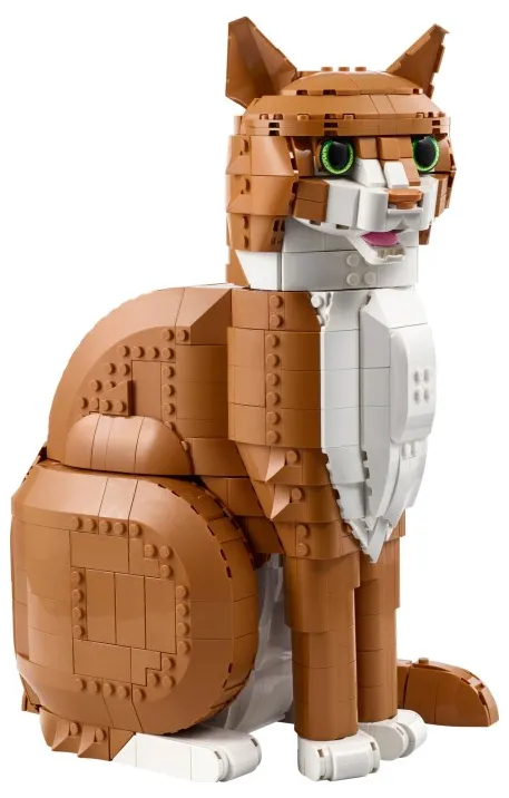 LEGO Orange Cat