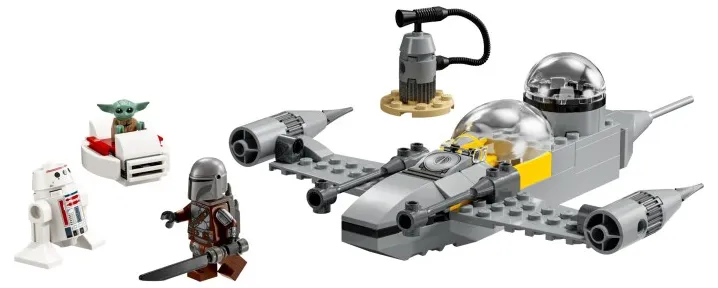 LEGO Mando and Grogu's N-1 Starfighter™