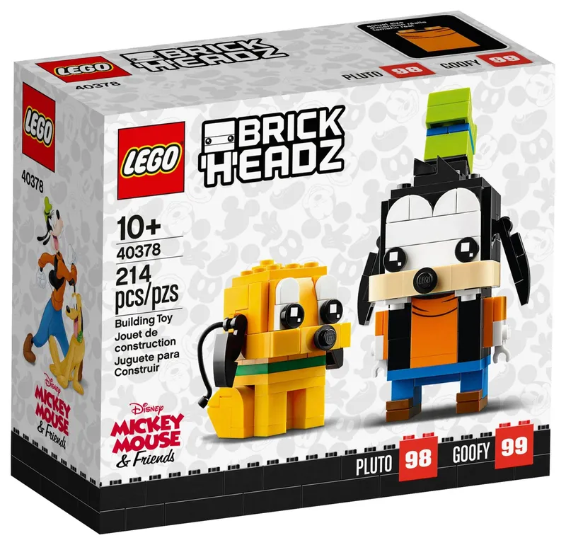LEGO® BrickHeadz™ Goofy & Pluto
