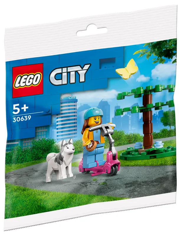 LEGO® City Dog Park and Scooter