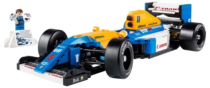 LEGO Williams Racing FW14B & Nigel Mansell