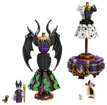LEGO Maleficent's and Cruella De Vil's Dresses