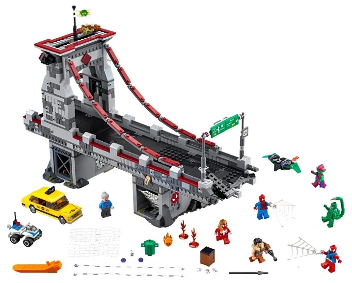 LEGO DC Super Heroes Spider-Man: Web Warriors Ultimate Bridge Battle