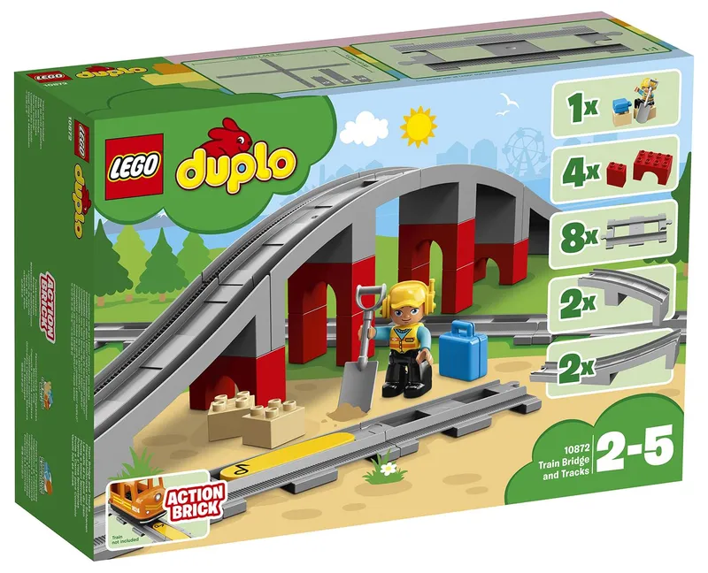LEGO® DUPLO® Train Bridge and Tracks
