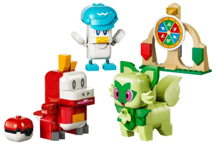 LEGO SMART Play™: Sprigatito, Fuecoco and Quaxly Battle