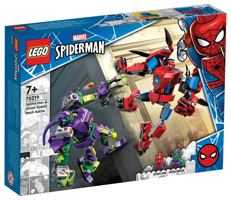 LEGO® Marvel Spider-Man & Green Goblin Mech Battle