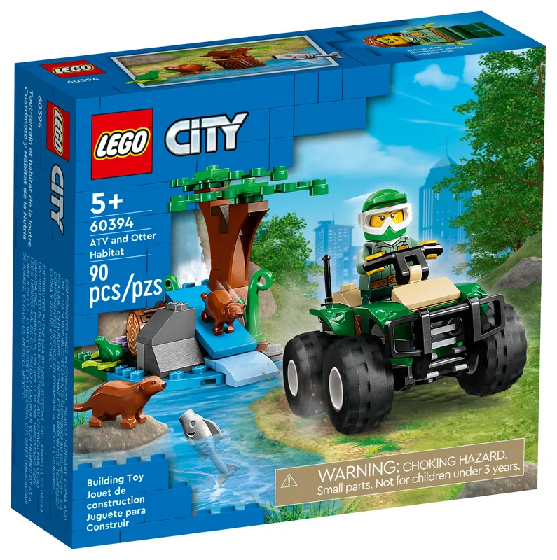 LEGO® City ATV and Otter Habitat