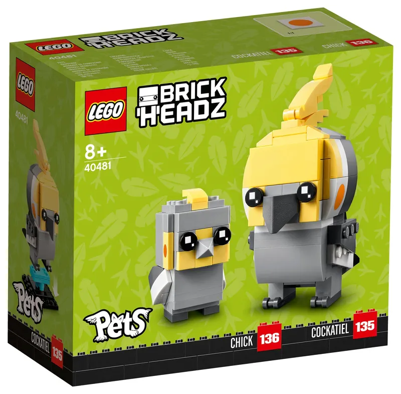 LEGO® BrickHeadz™ Cockatiel