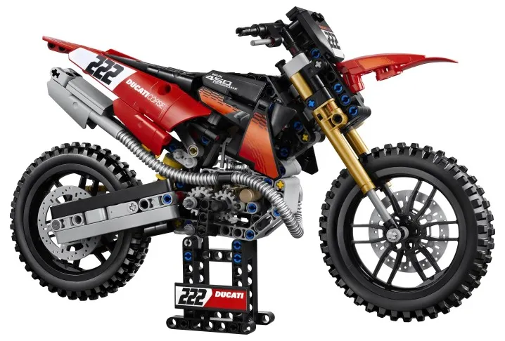 LEGO Ducati Desmo450 MX Factory Motorcycle