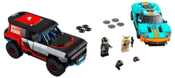 LEGO Speed Champions Ford GT Heritage Edition and Bronco R