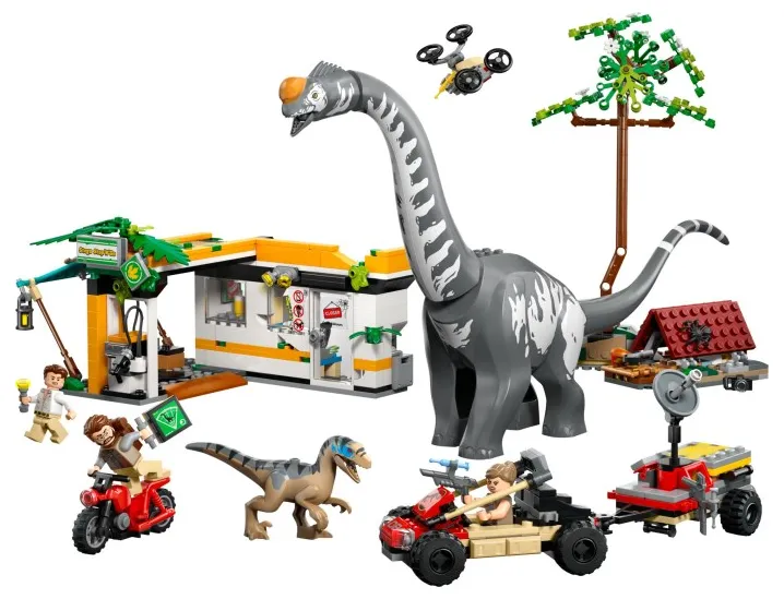 LEGO 76973 Raptor & Titanosaurus Tracking Mission - Jurassic World