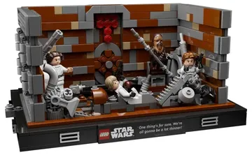 LEGO® STAR WARS® Death Star™ Trash Compactor Diorama