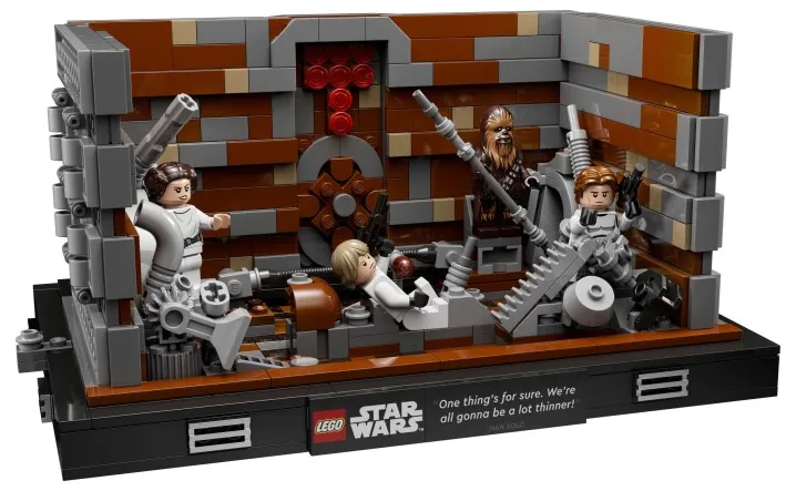 LEGO® STAR WARS® Death Star™ Trash Compactor Diorama