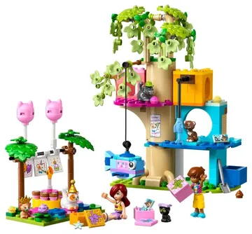 LEGO Cat Birthday Party & Tree House