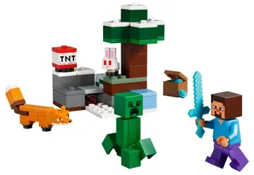 LEGO Steve's Taiga Adventure