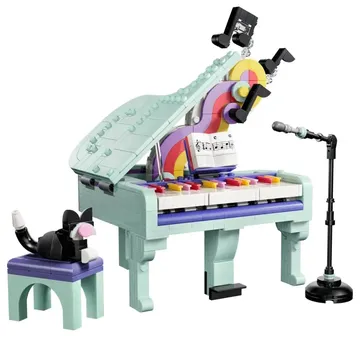 LEGO Music Decor Piano with Cat