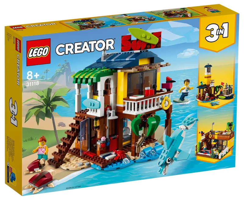 LEGO® Creator 3-in-1 Surfer Beach House