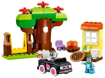 LEGO Pizza Girls with Muffin and Bluey