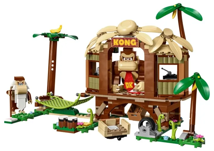 LEGO 71424 Donkey Kong's Tree House Expansion Set - Super Mario