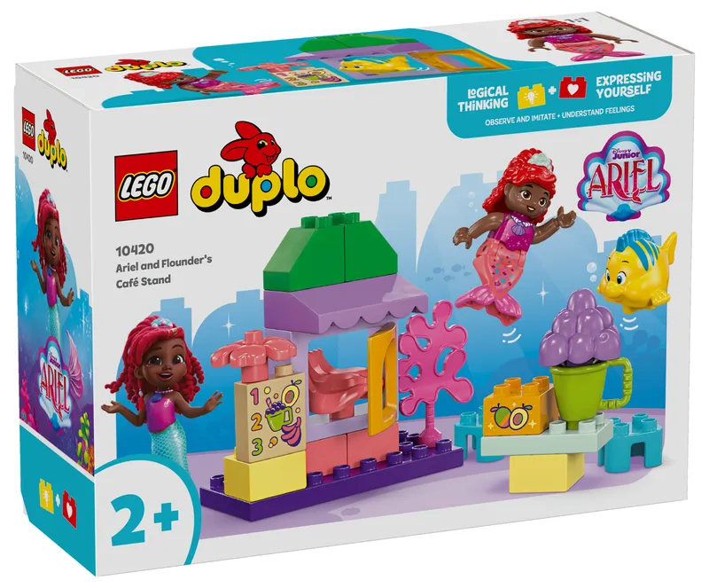 LEGO® DUPLO® | Disney Ariel and Flounder’s Café Stand