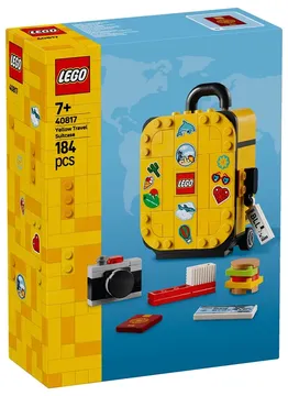 LEGO Yellow Travel Suitcase