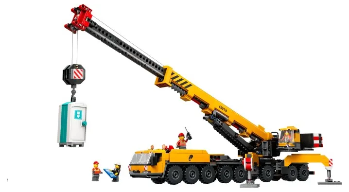 LEGO 60409 Yellow Mobile Construction Crane - City