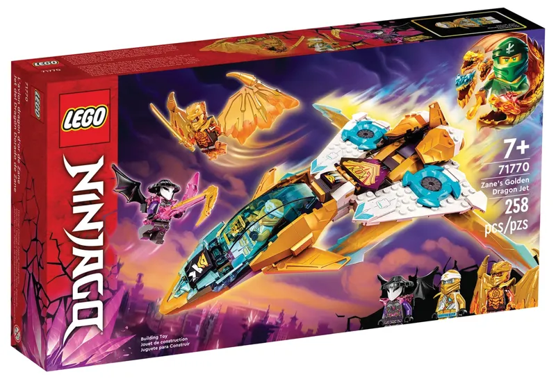 LEGO® NINJAGO® Zane’s Golden Dragon Jet