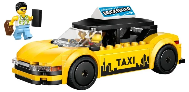 LEGO Yellow Taxi