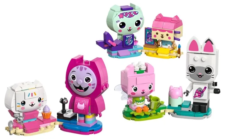 LEGO Gabby's Brick-Built Cat Friends