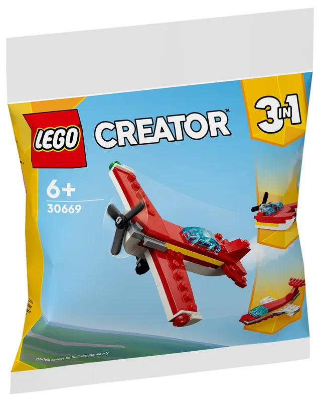 LEGO® Creator 3-in-1 Iconic Red Plane