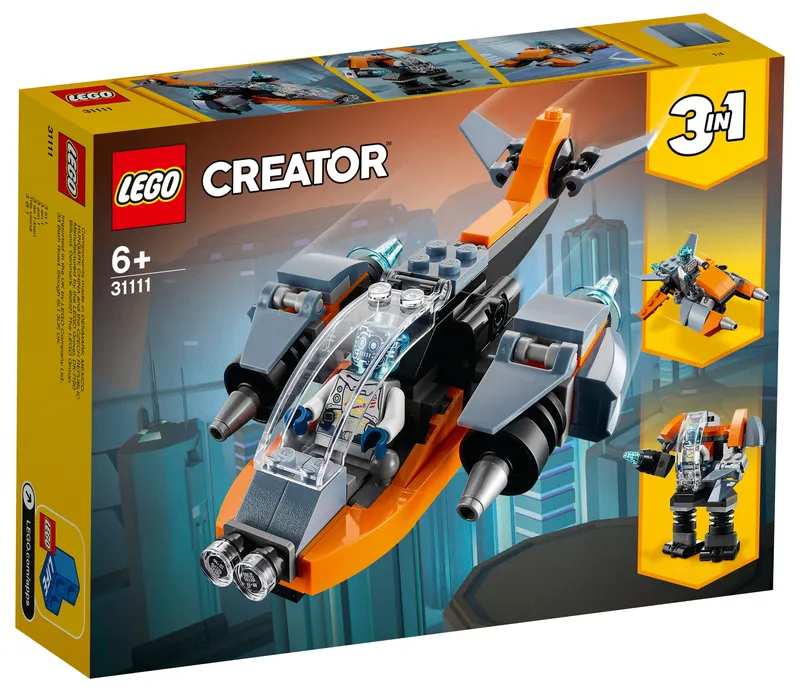 LEGO® Creator 3-in-1 Cyber Drone
