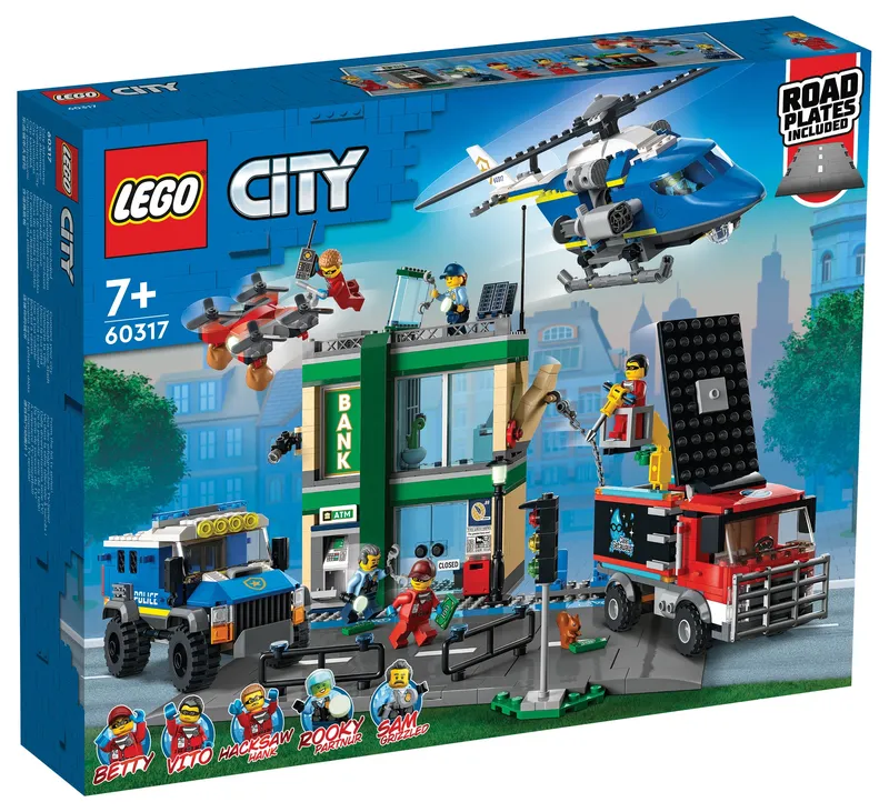 LEGO® City Police Chase at the Bank