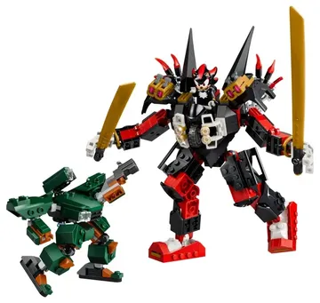 LEGO Shadow's Mech vs. G.U.N. Trooper