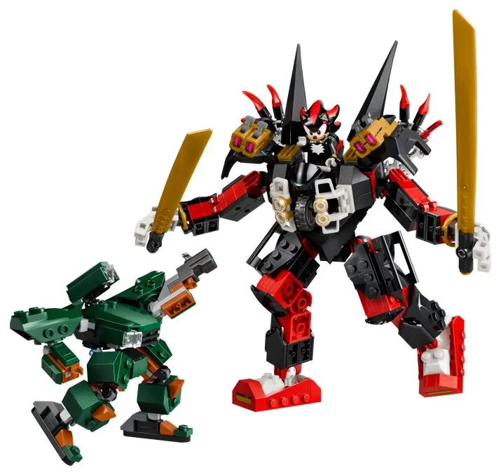 LEGO Shadow's Mech vs. G.U.N. Trooper