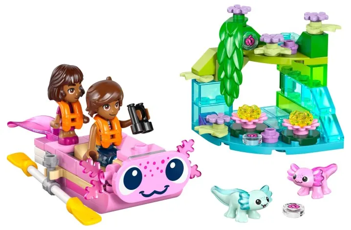 LEGO Axolotl Adventure Boat