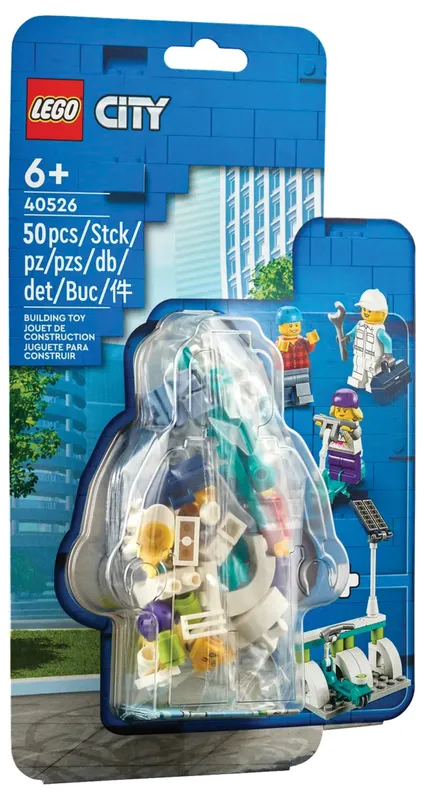 LEGO® City Electric Scooters & Charging Dock