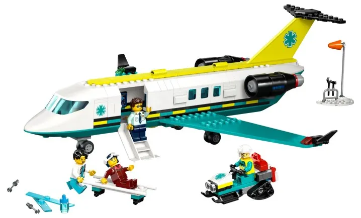 LEGO Emergency Air Ambulance Airplane