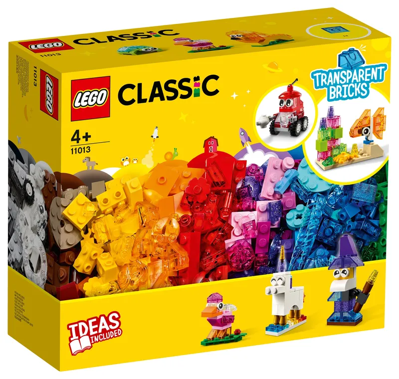 LEGO® Classic Creative Transparent Bricks
