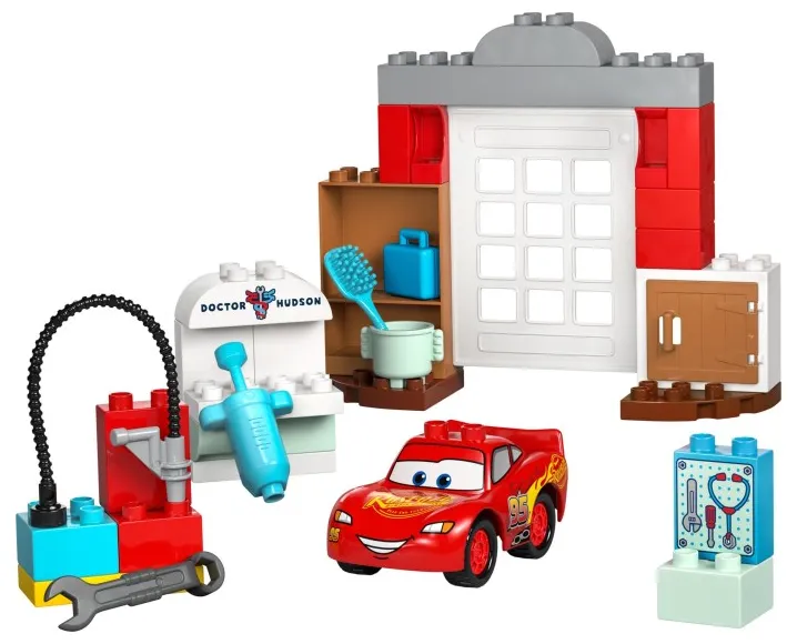 LEGO McQueen's Visit to Doc's Garage