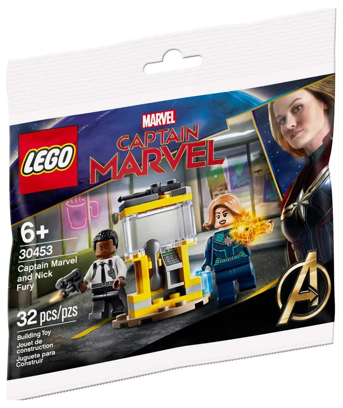 LEGO® Marvel Captain Marvel and Nick Fury