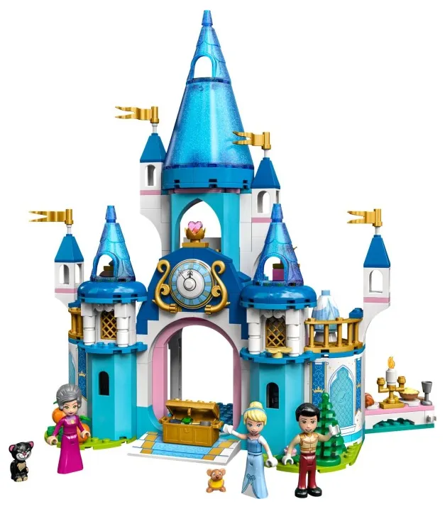 LEGO 43206 Cinderella and Prince Charming's Castle - Disney Princess Frozen