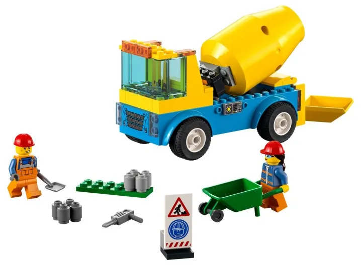 LEGO® CITY Cement Mixer Truck